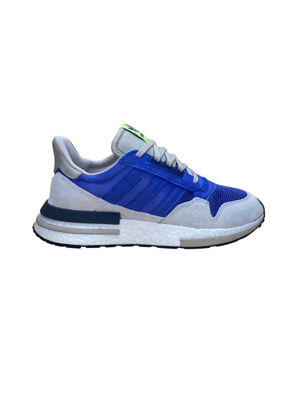 Adidas Men’s Real Lilac & White Suede & Mesh ZX 500 RM Sneakers Size 7.5
